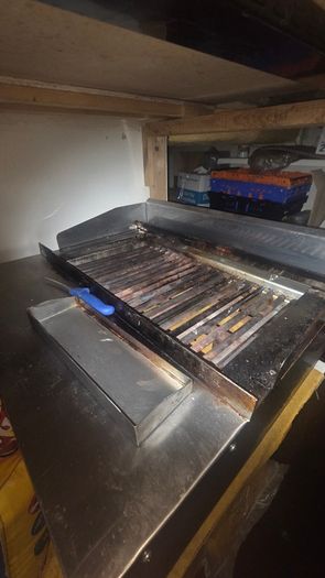 Restaurant and Grocery equipment, Pizza oven, Iranian Grill, Chargrill, Doner/Shawrma Grill, Shelves