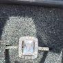 Zircon Silver engagement ring Image 2