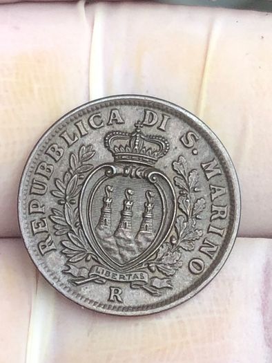5 Centesimi 1935 Mint State San Marino