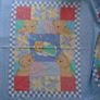 Fabric panel,Craft supplies,sewing supplies,Cot quilt panel,Fabric Image 2