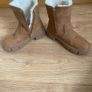 kids Stylish Brown Faux Fur-Lined Boots Image 5