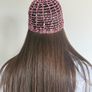 Beautiful crochet sequin bonnet Image 8