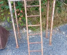 fuel tank steps platform shelfs garage