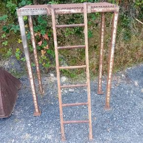 fuel tank steps platform shelfs garage