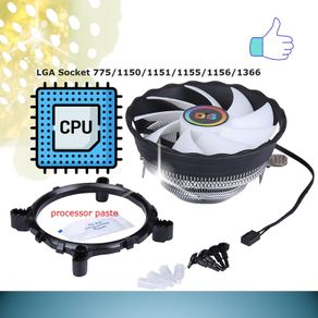 CPU FAN Central Processing  120MM Aluminum Extruded CPU Cooling
