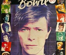 David Bowie. Rare promotional copy original release of the best of Bowie in Vg condition