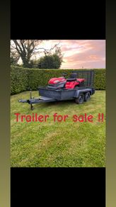 double axel trailer