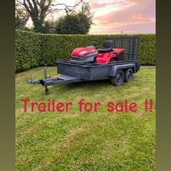 double axel trailer