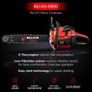 BU-KO 65cc Petrol Chainsaw 3.89HP 20" Bar with 2 Chains and 16" Bar with 2 Chains - Cover bag and Full Safety Gear Image 2