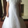 Little People Communion Dress  Immaculate Condition Image 10