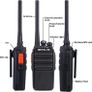 Walkie Talkies PMR446 License Free 16 Channels CTCSS/DCS Walkie Talkie Rechargeable Two Way Radio with USB Charging Base and Earpiece Walkie Talkies Adults (FREE POSTAGE) Image 5