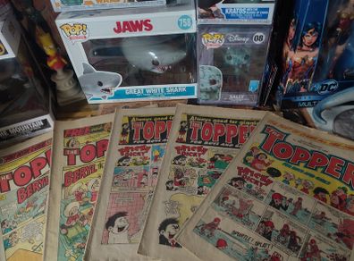 The Topper ! 5 Issues ! 1984-1986 ! by D.C. Thomson & Co !