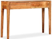 Console Table Solid Wood 118x30x80 cm