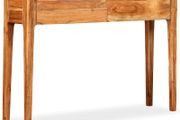 Console Table Solid Wood 118x30x80 cm