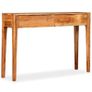 Console Table Solid Wood 118x30x80 cm Image 2