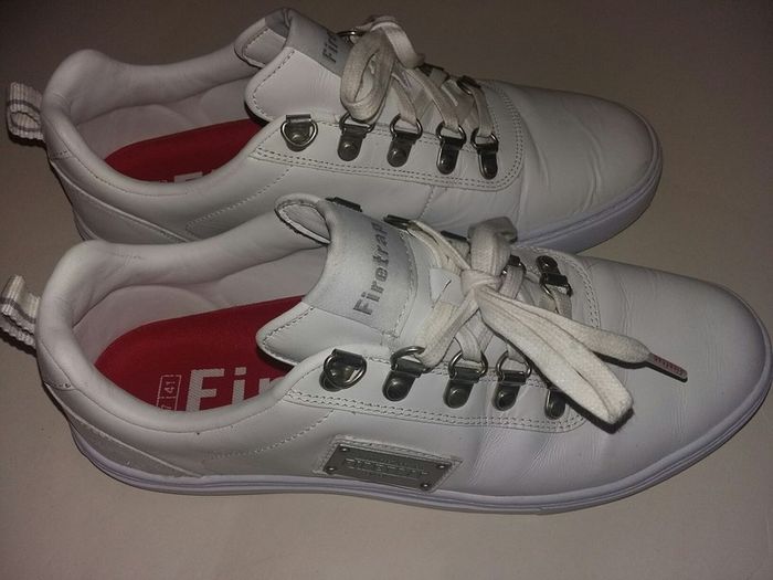 Firetrap Real Leather Trainers