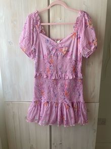 LoveShackFancy Jarrah mini dress
