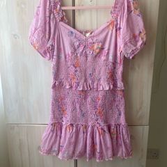 LoveShackFancy Jarrah mini dress