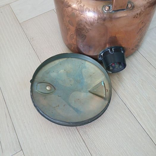 Vintage copper kettle