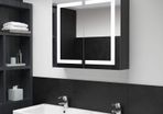 LED Bathroom Mirror Cabinet 80x12.2x68 cm