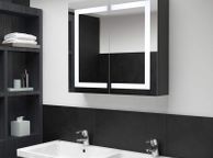 main image for ad LED Bathroom Mirror Cabinet 80x12.2x68 cm