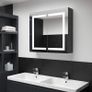 LED Bathroom Mirror Cabinet 80x12.2x68 cm Image 5