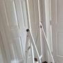 IKEA ISFJORDEN Standing Floor Mirror - White Image 2