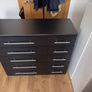 Black Chest of Drawers & Lockers Image 2