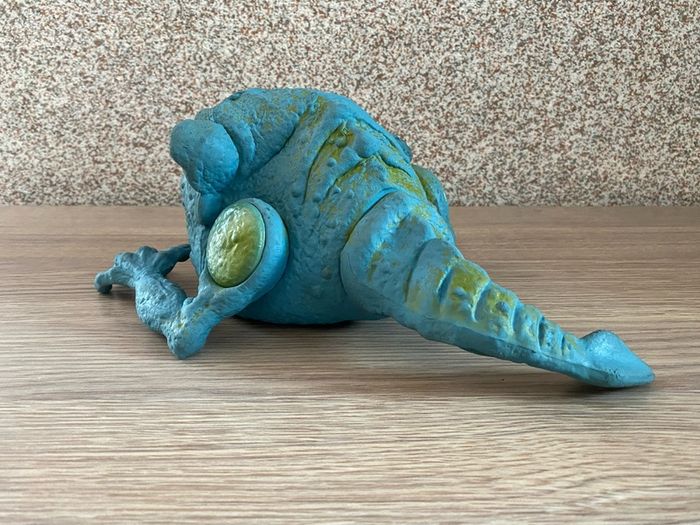 Vintage Drool Boglins Hand Puppet Blue Monster 1987