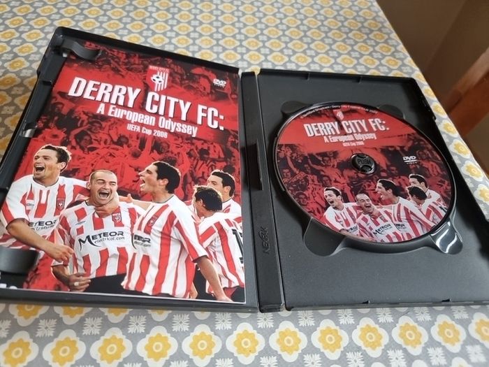 Derry City FC. A European Odyssey. UEDA Cup 2006 DCD