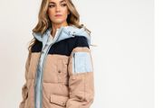 Ichi long puffer coat Small BNWT UK 12