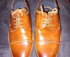 Goor boys tan shoes