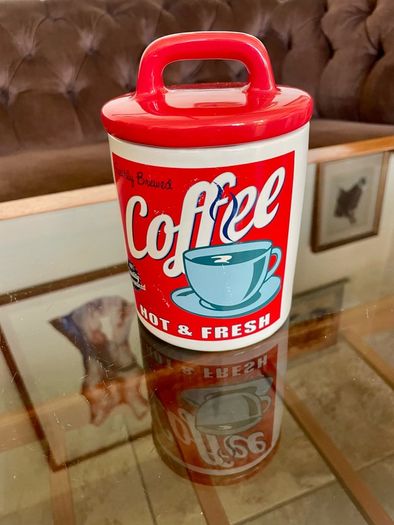 3 x Retro 50s 60s Multi Color Classic Tea Coffee Sugar Set