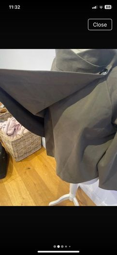 Funky ItalianStyle khaki top/jacket size 12