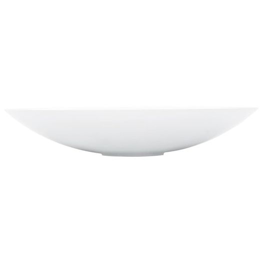 Wash Basin 59.3x35.1x10.7 cm Mineral Cast/Marble Cast White