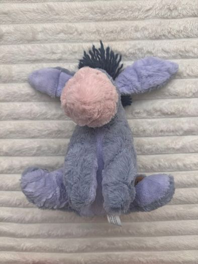 Disney Eeyore Plush from Winnie the Pooh & Friends with Patches Soft  Plush approx. 20 cm. Used Please see photos