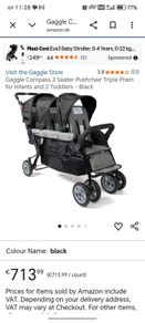 Triple pram
