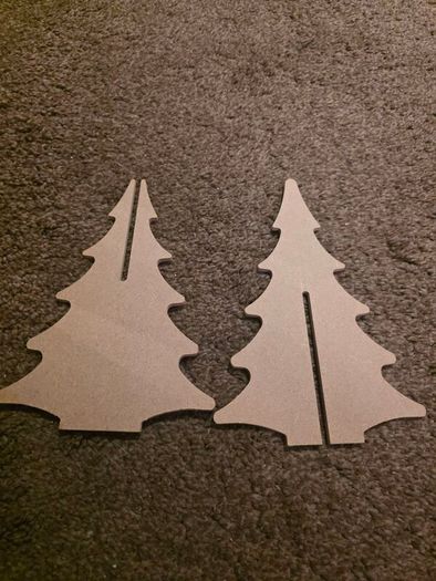 wooden xmas tree