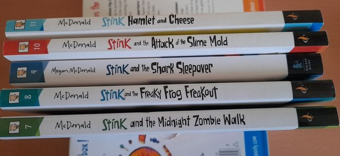 Stink by Megan McDonald Books 7 - 11