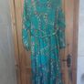 Green and gold chain print maxi dress (free post) Image 10