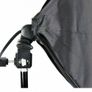 Softbox Continuous Lighting Kit 25W LED Bulb Light Stand Image 6