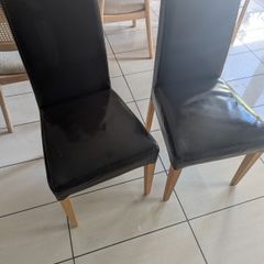 Two dining chairs