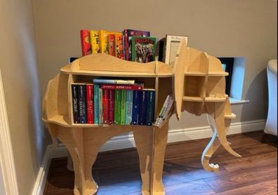 Kids Elephant Bookshelf