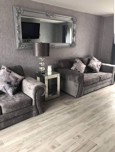 brand new high quality designer 3+2 full back suite of furniture