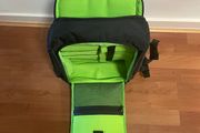 Black heavy duty rucksack