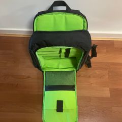 Black heavy duty rucksack
