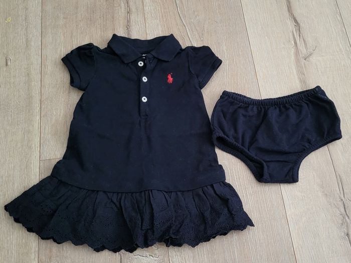 New Ralph Lauren baby polo dress and bloomer 6m