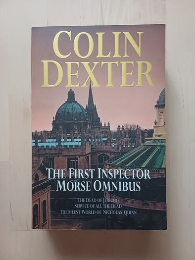 First Inspector Morse Omnibus by Colin Dexter (Murder Mystery Paperback 1998)