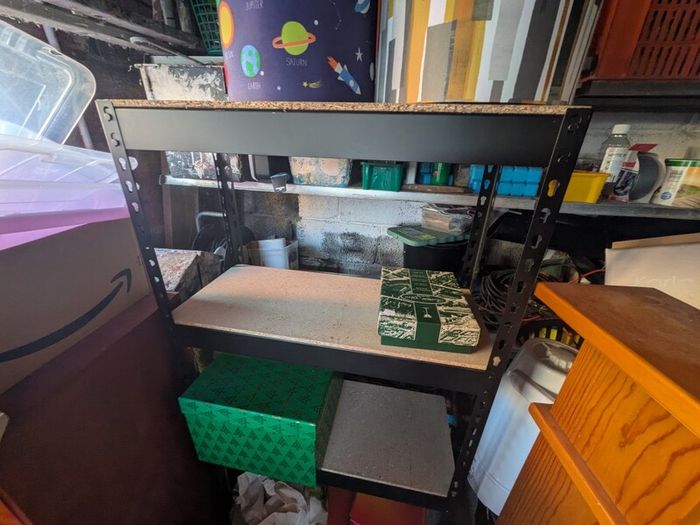4 tier shelving unit