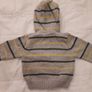 Baby 3-6M Knitted Hooded Jumper Image 5